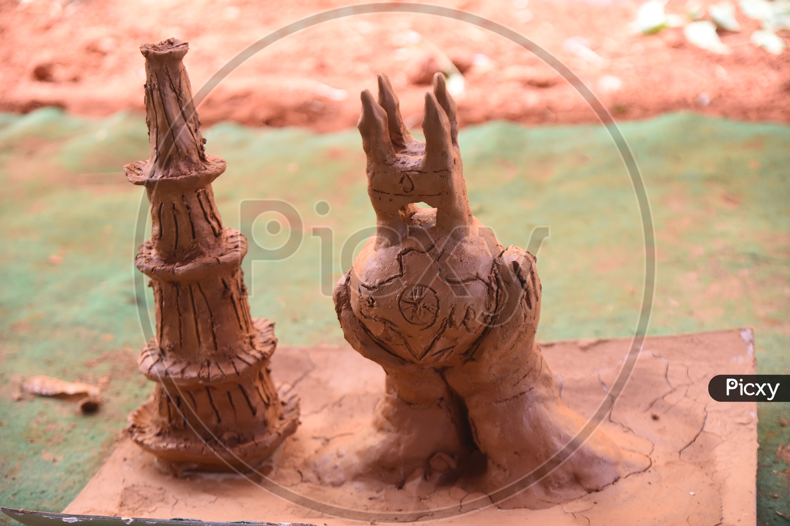 Clay Art By Students