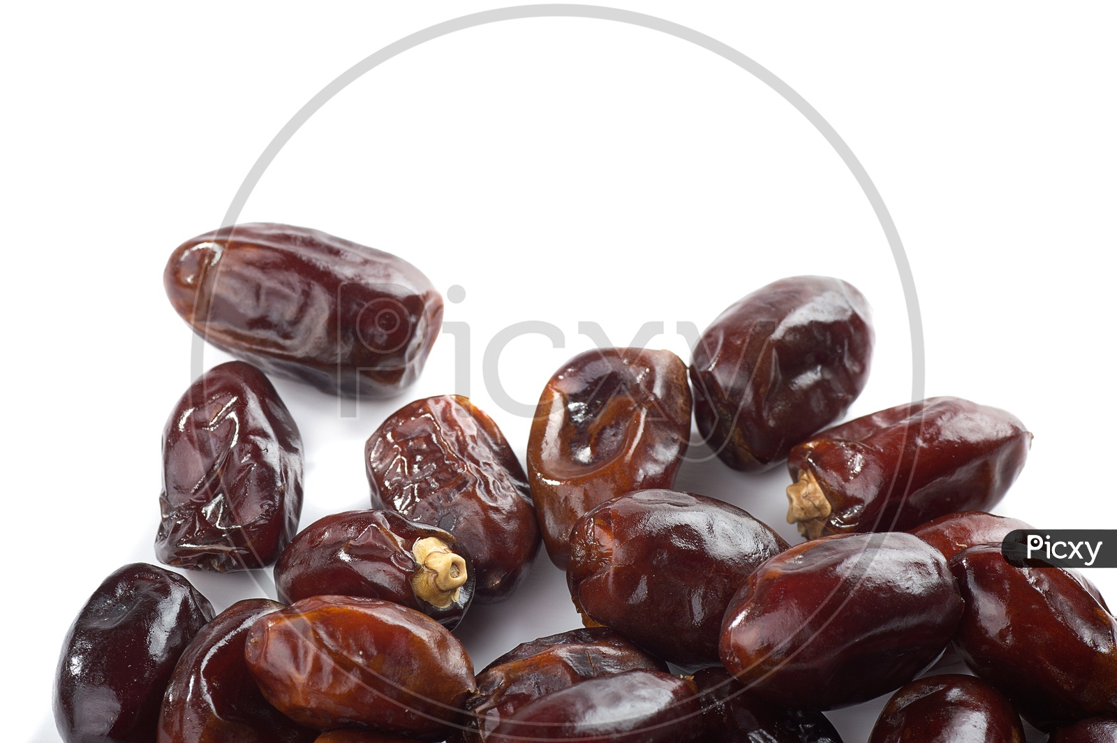 Dates isolated on a white background