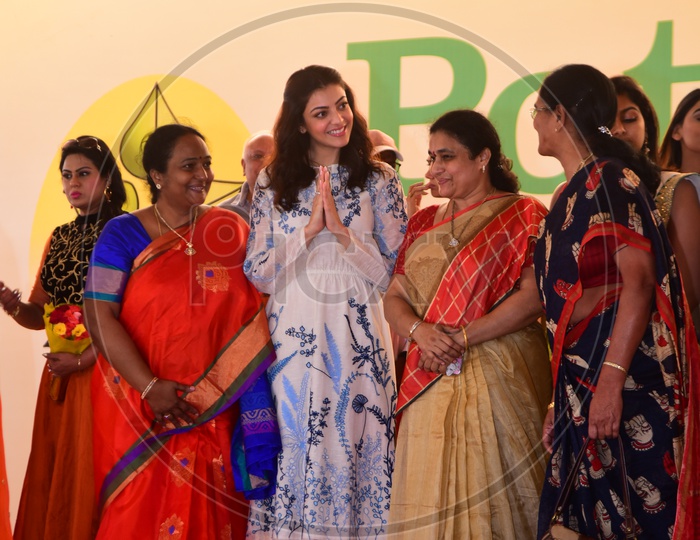 Actress Kajal Agarwal in an Event