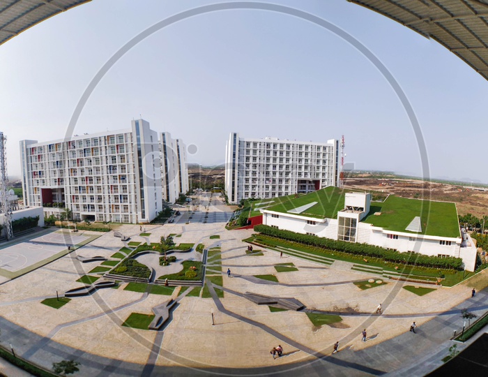 panorama view of SRM University,AP