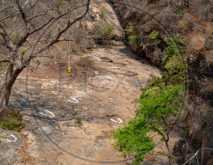 View of Prahalada badi, Ahobilam, Kurnool district, Andhra Pradesh