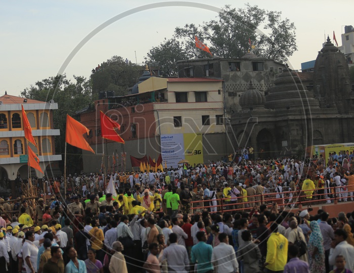 Devotees at Panchavati Ghat
