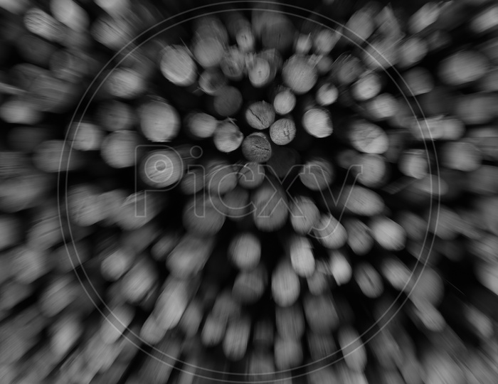 Zoom burst Abstract