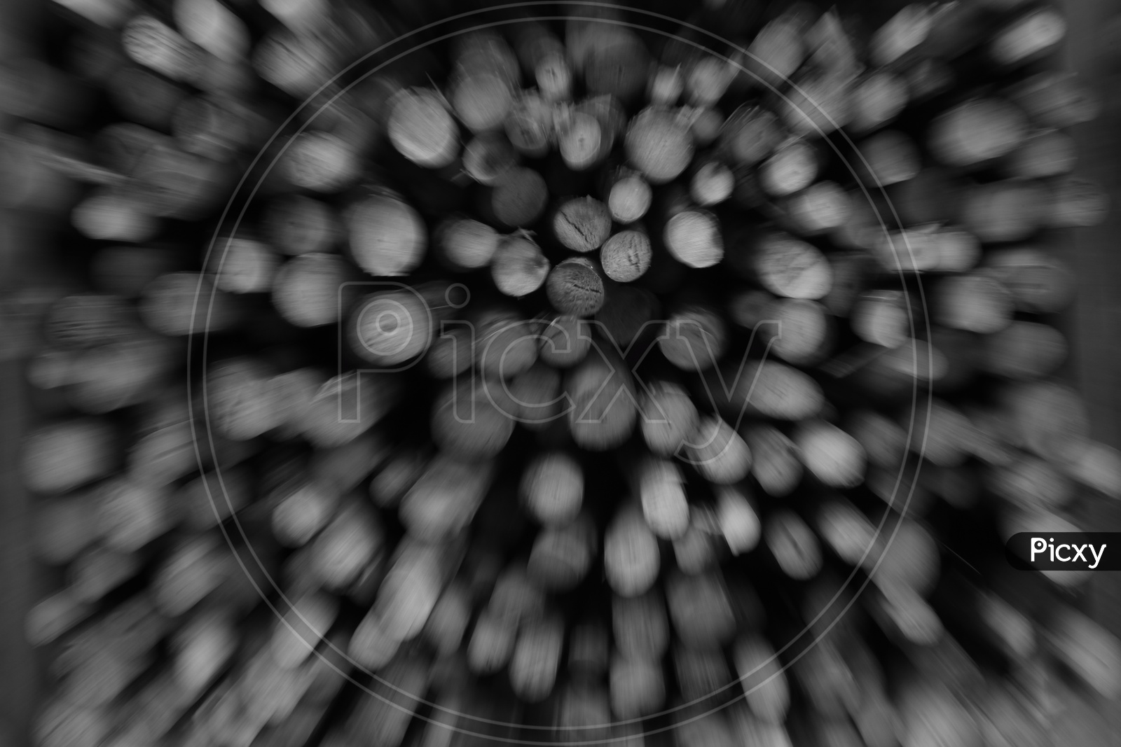 Zoom burst Abstract