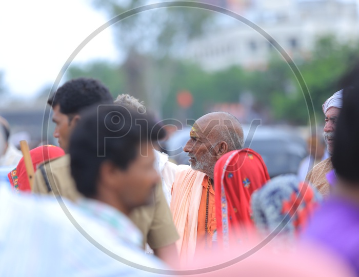 Hindu Baba Or Sadhus in Kumbh Mela