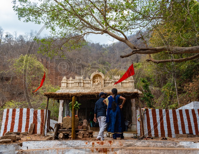 Malola Narasimha swamy Temple, Yeguva, Ahobilam, Andhra Pradesh, India