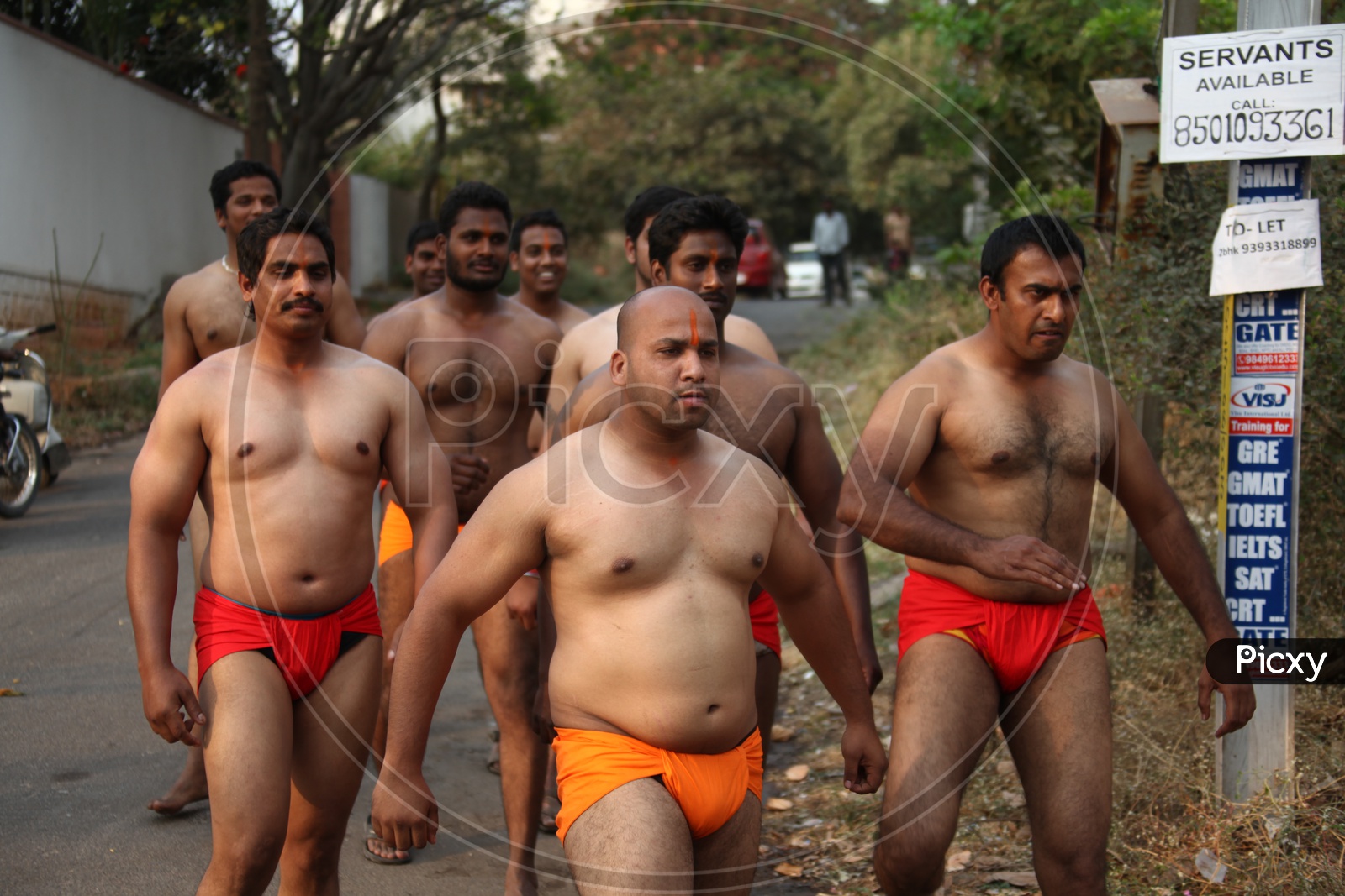 Indian wrestlers men