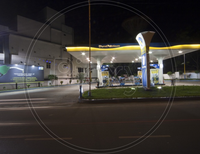Bharat Petroleum Fuel Station