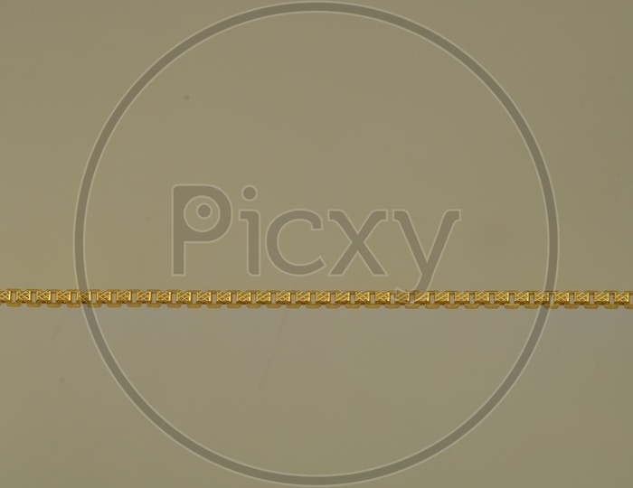 Close up of a Gold Chain
