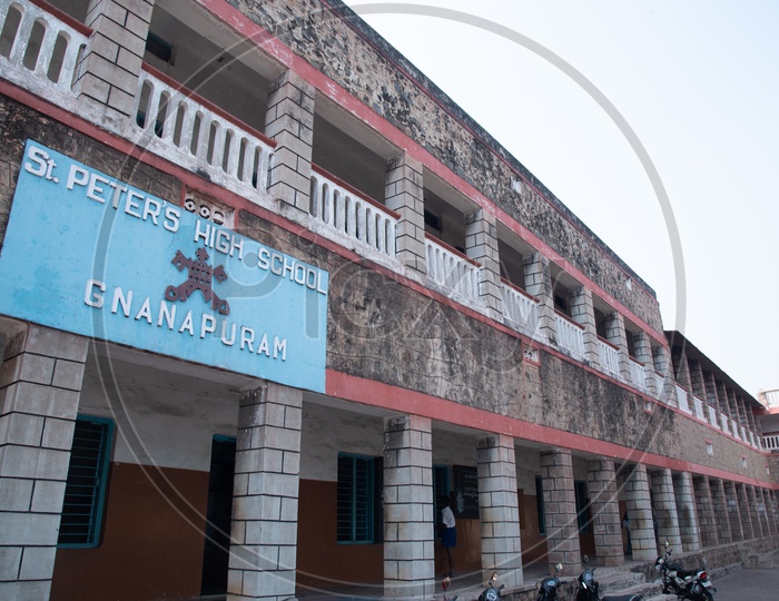 St. Peter's High school building, Gnanapuram