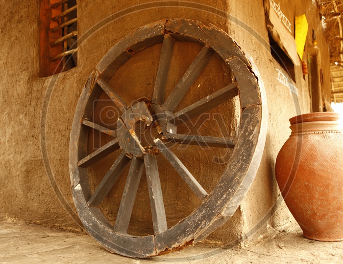 Bullock Cart Wheel