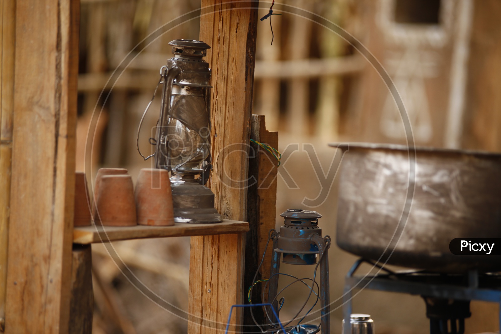 kerosene Lantern in  villages