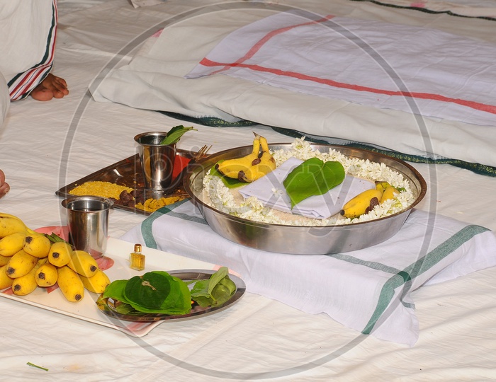 Hindu traditional pooja items