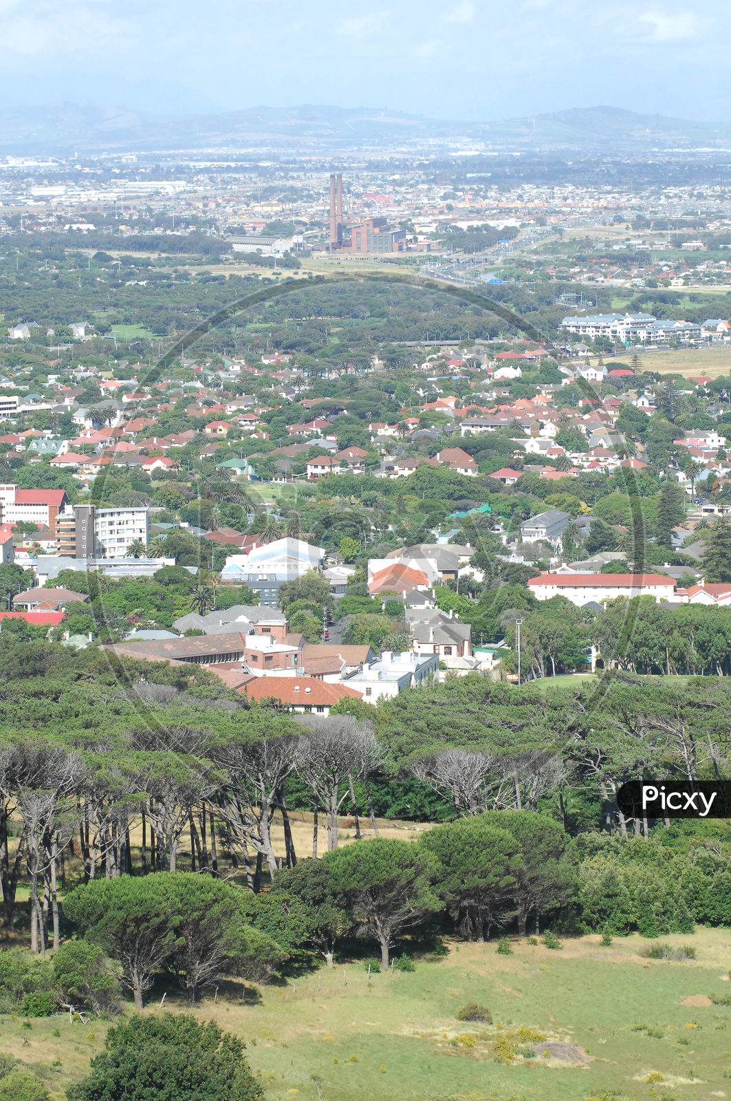 view of Cape Town city