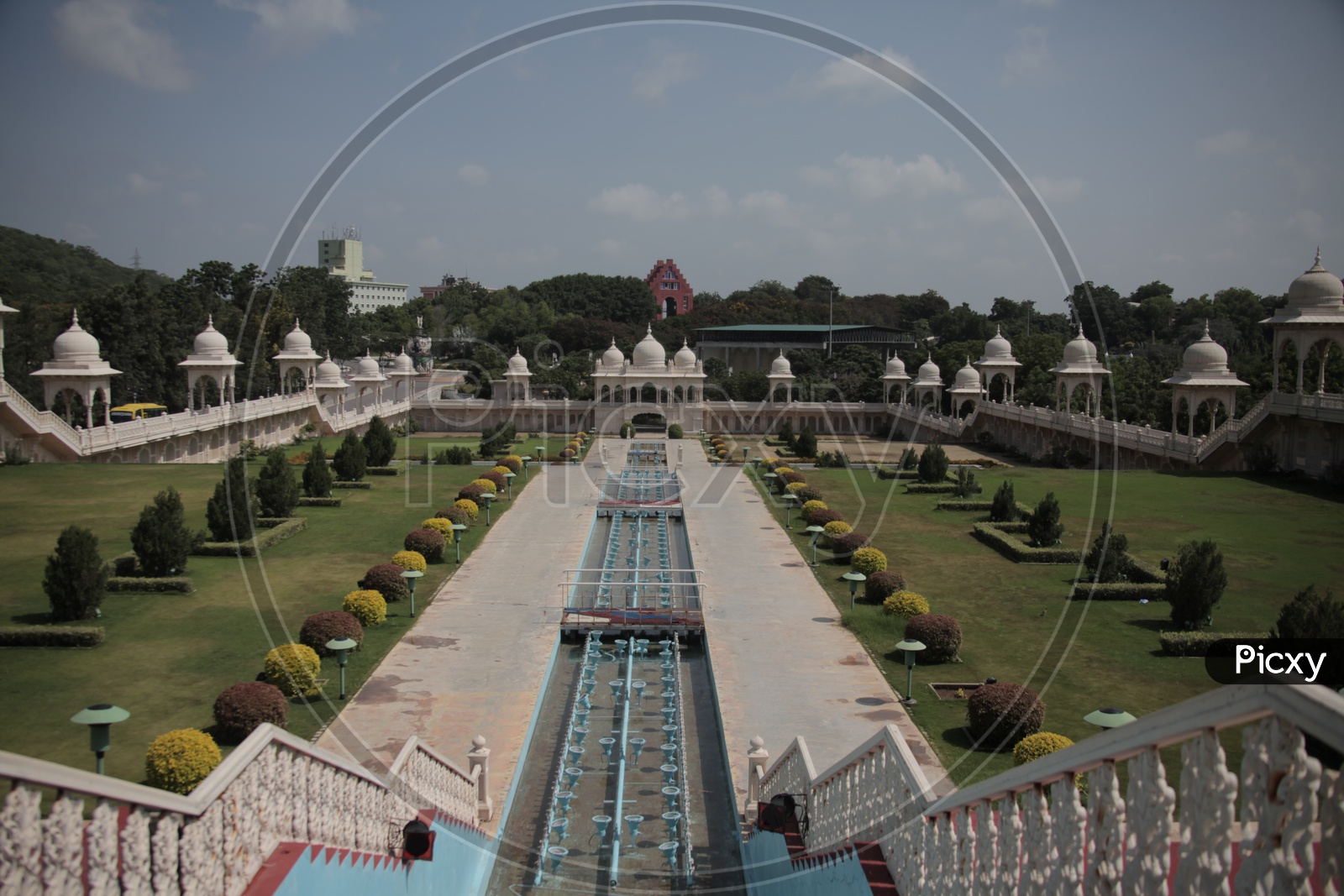 Mughal Garden in Ramoji film city