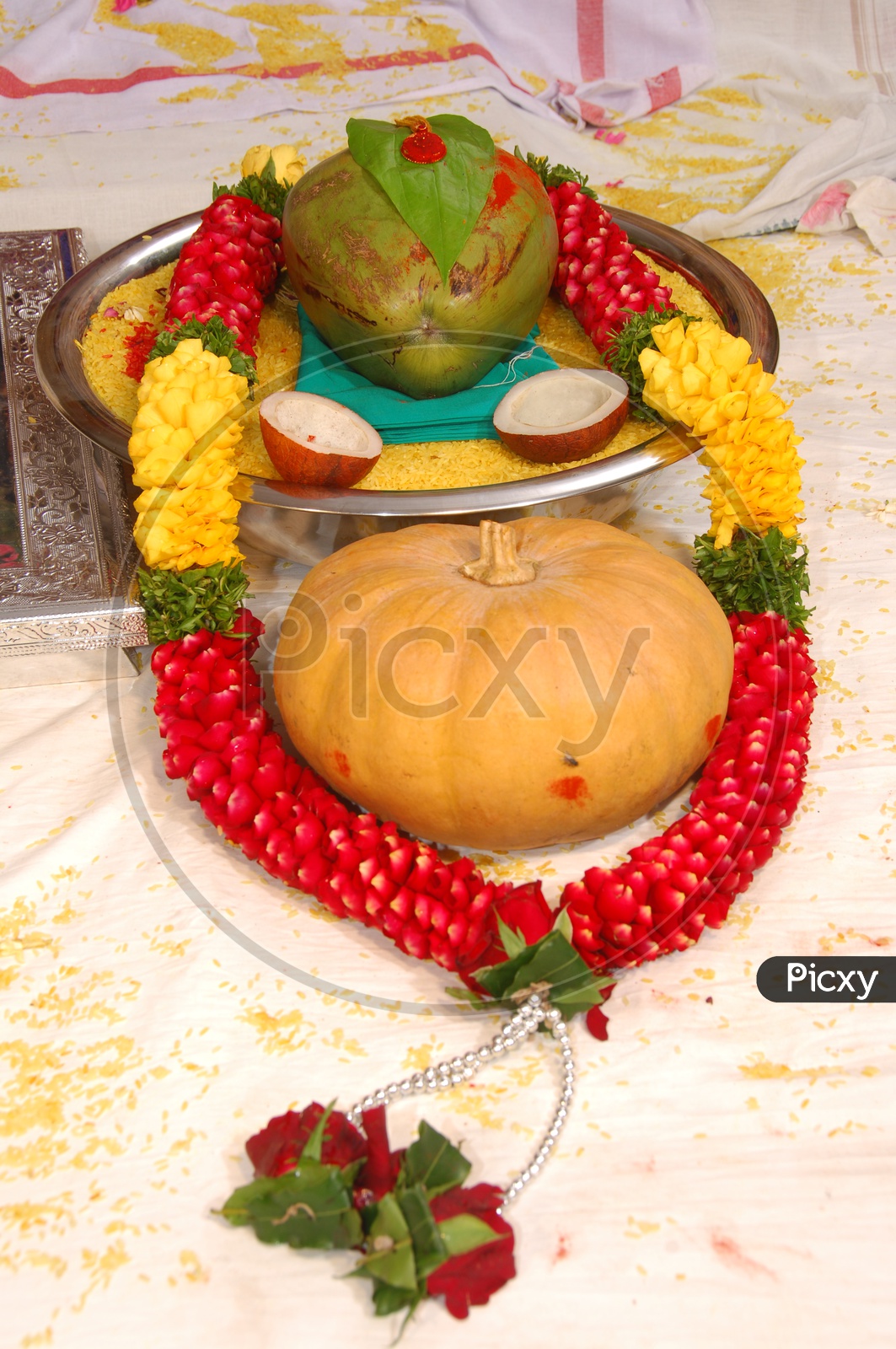 South Indian Prayer Items for Wedding