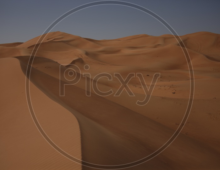 Sand Dunes of Dubai