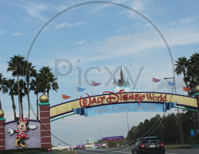 Disney World Entrance Gate