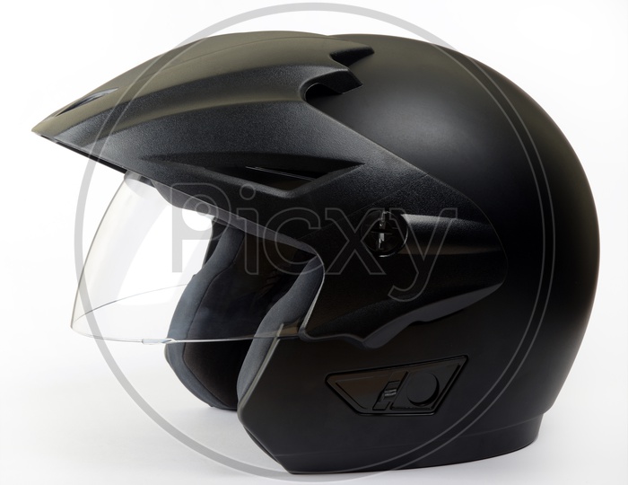 Black Helmet, an essential accessory for motorcycle