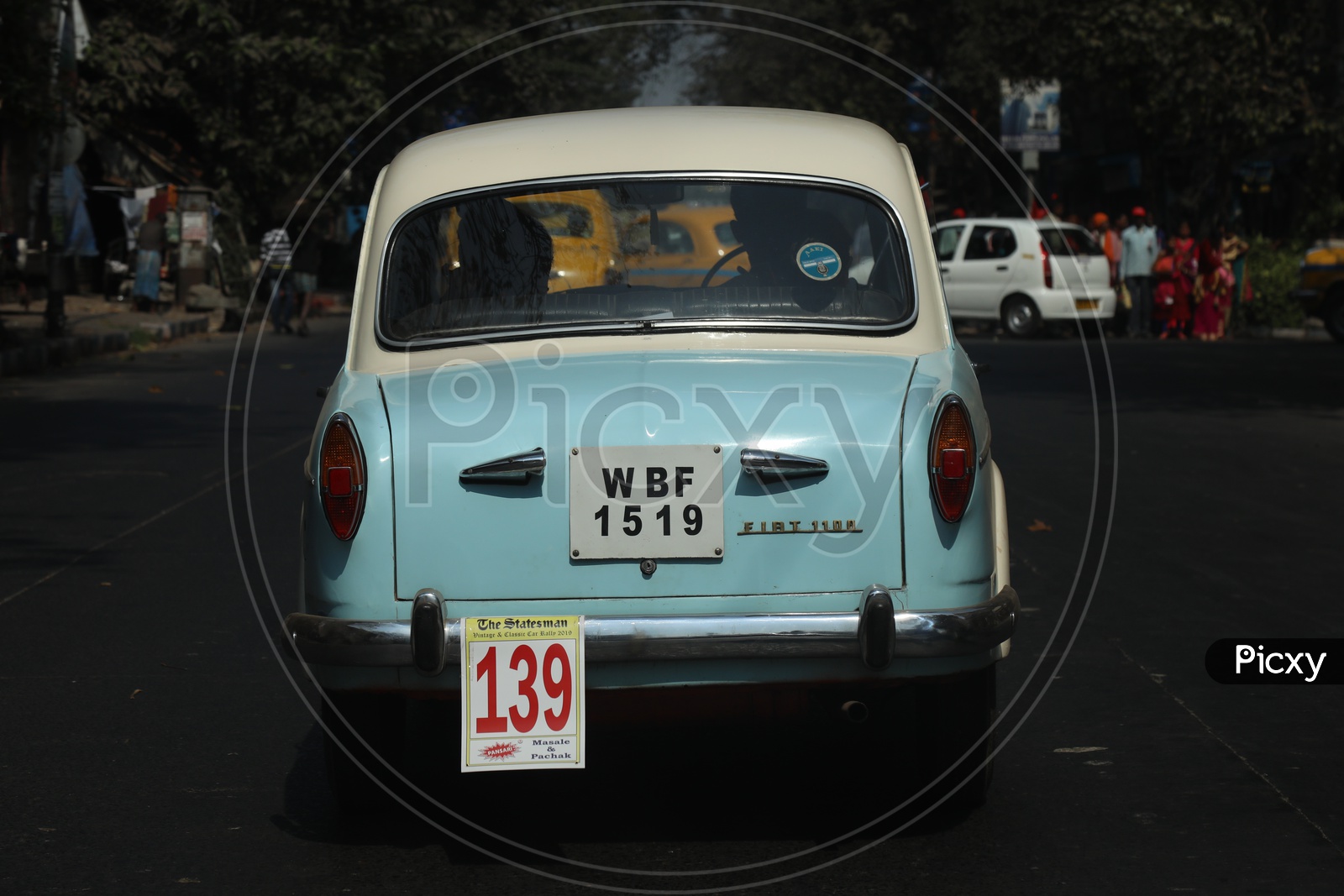 Vintage Car on the Roads of Kolkata
