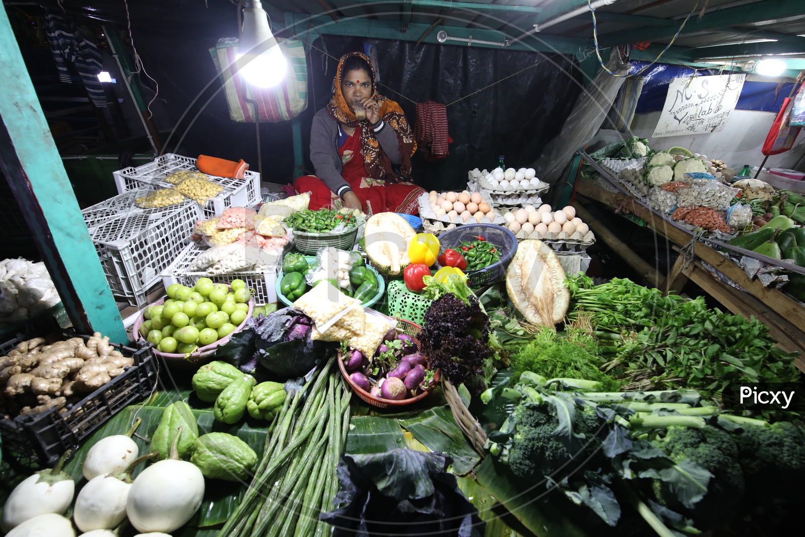 Vegetable vendor of kolkata