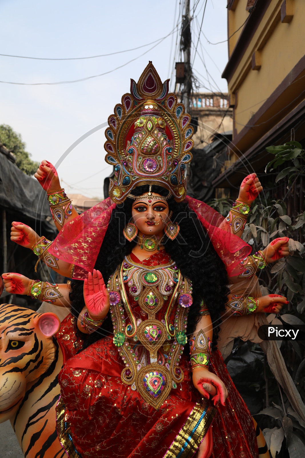 Indian Goddess Durga Idols