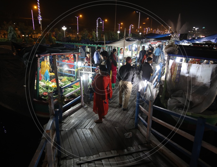 floating market of kolkata