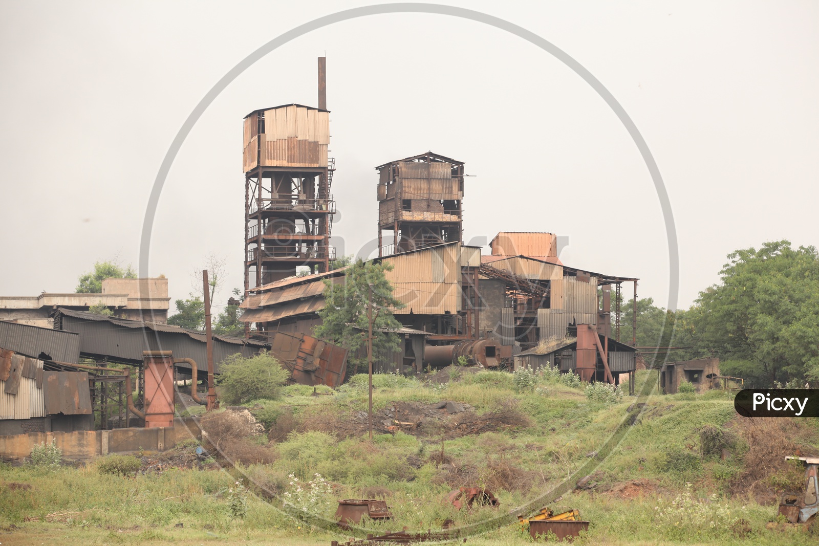 Ruins of a factory