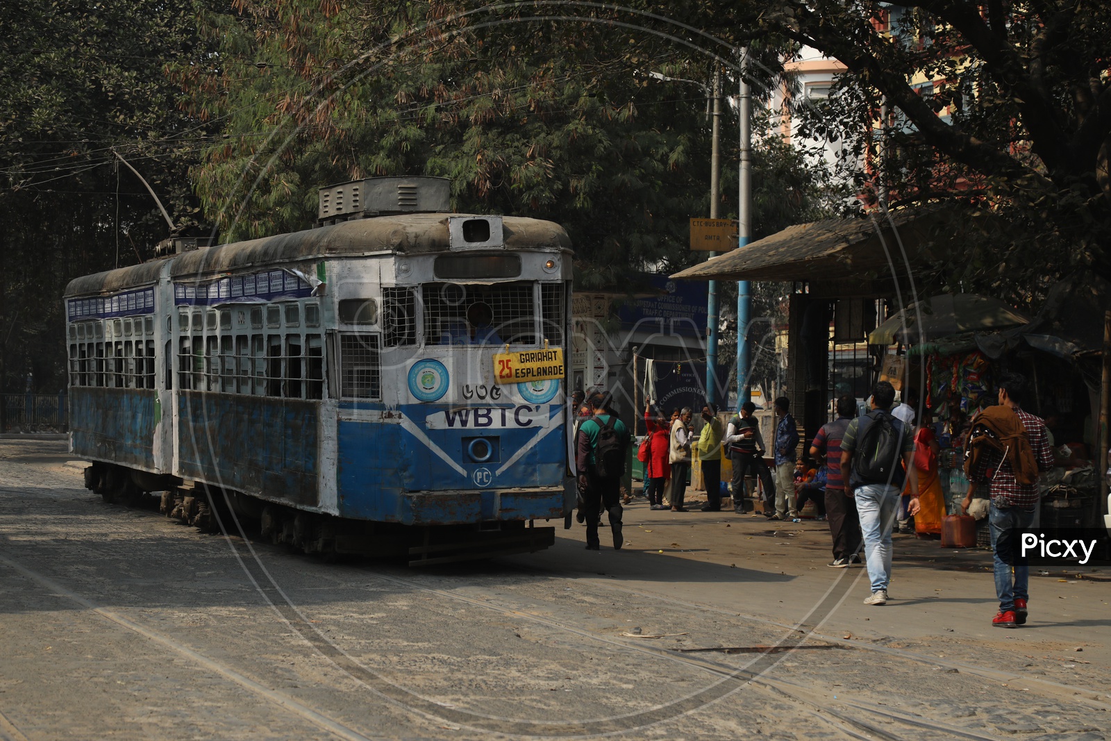 WBTC Tram Station In Kolkata