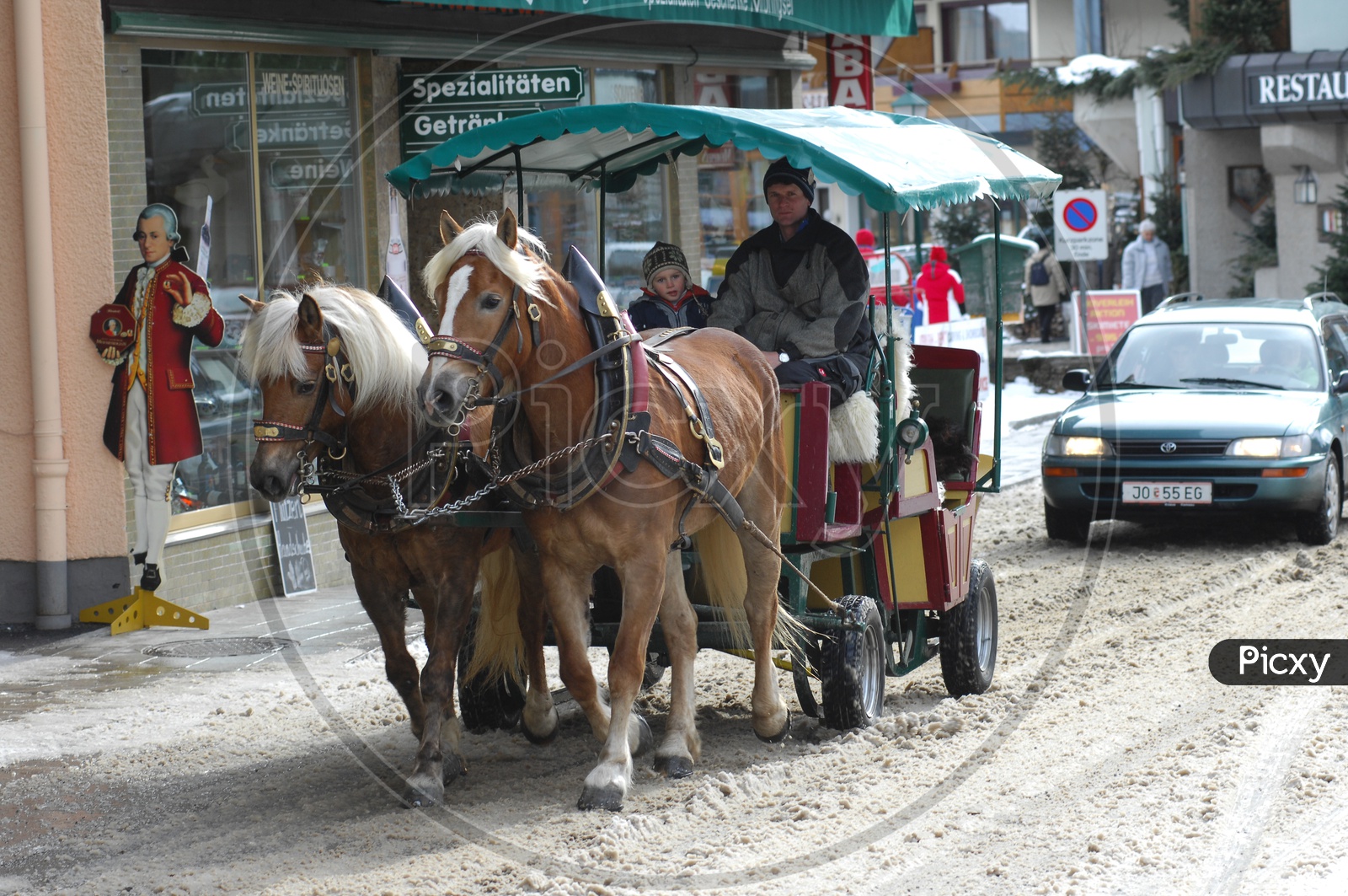 Horse Carts Commuting