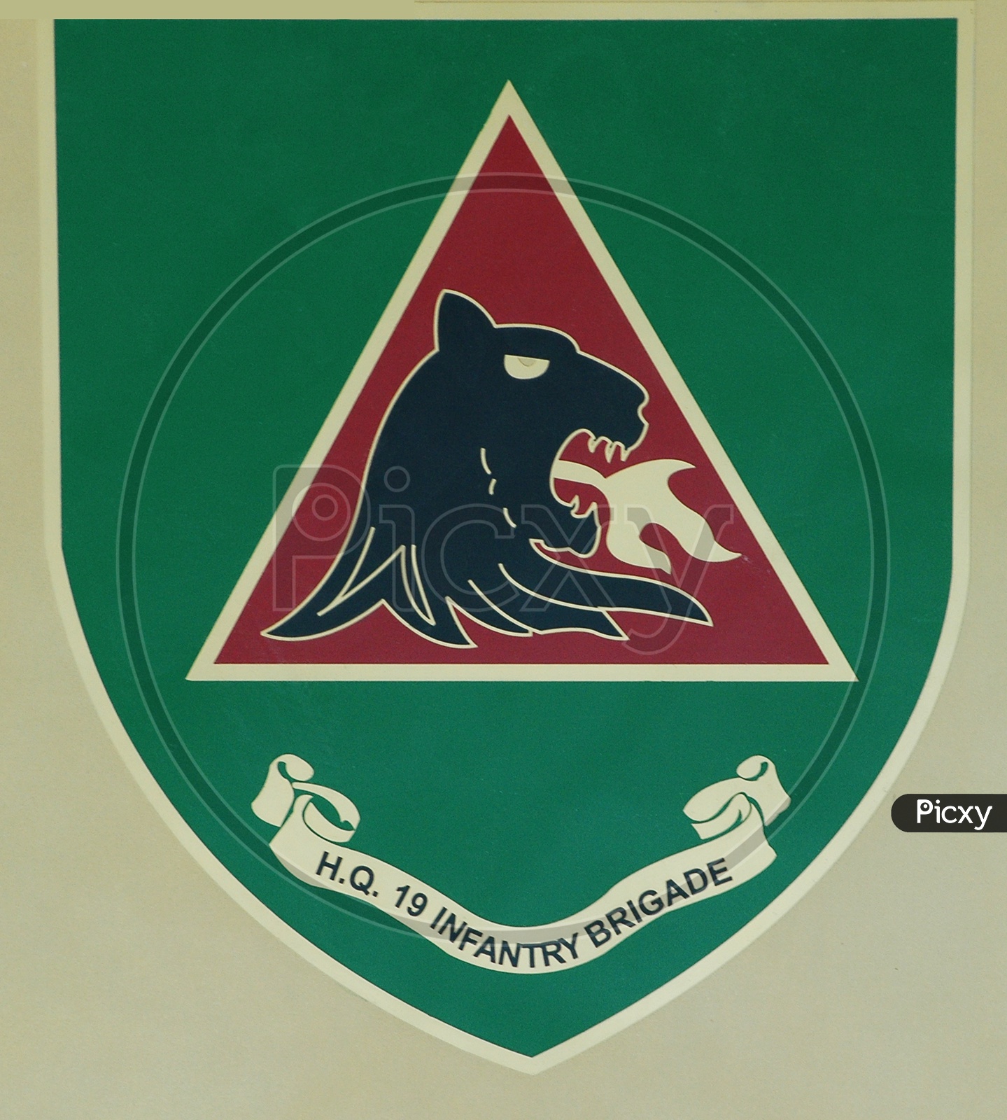 H.Q. 19 Infantary Brigade  Logo