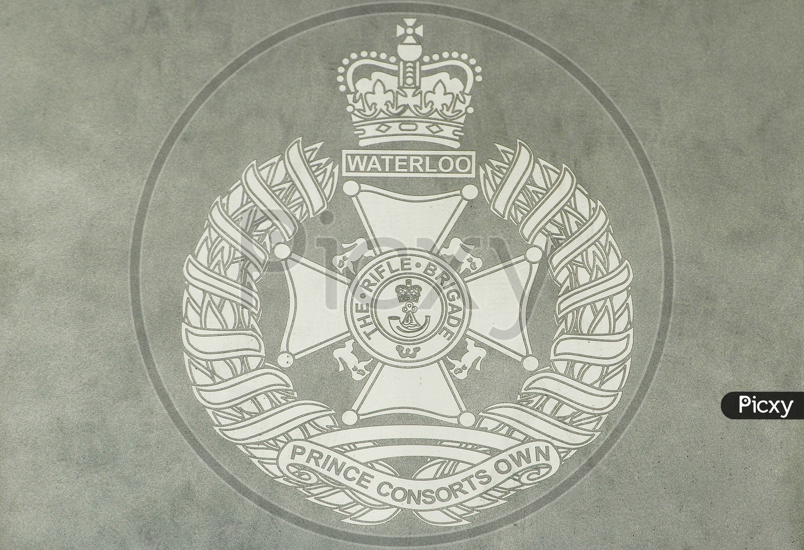 Waterloo  The Rifle brigade Logo