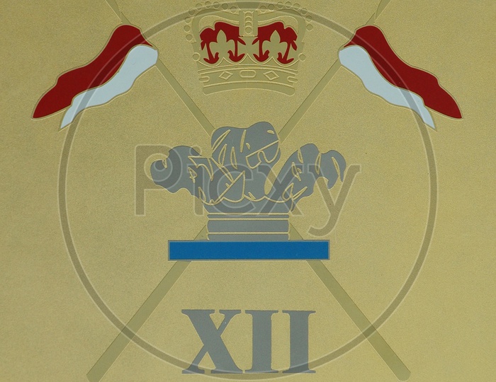 Xii  12th R. Lancers Logo