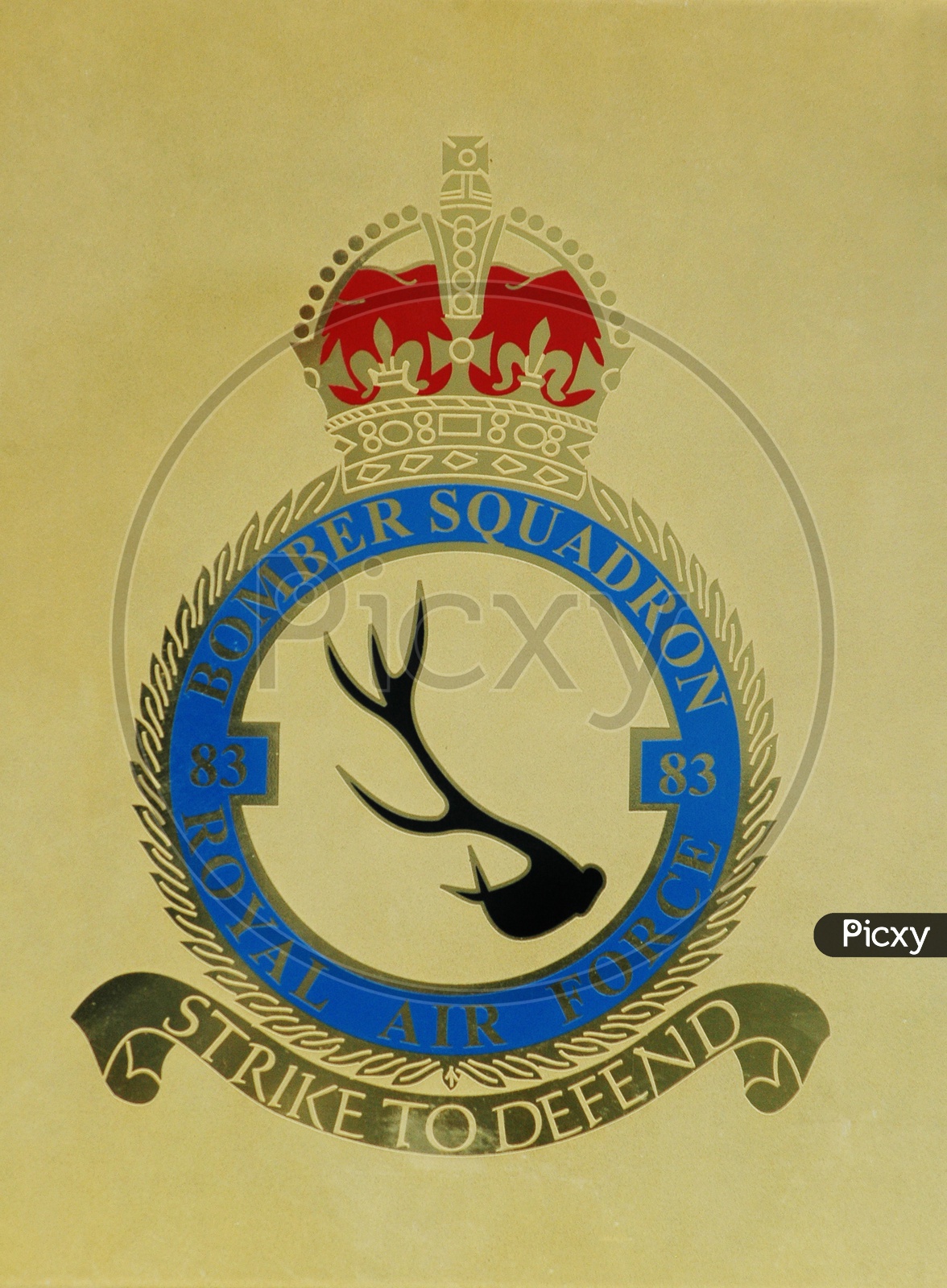 Royal Air force 83 Bomber Squadron Logo