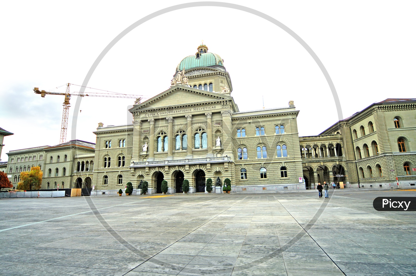 The Parliament Building Of Switzerland