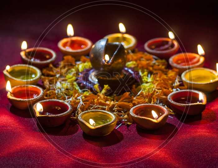 Image of Lightened up diya's-EF224538-Picxy