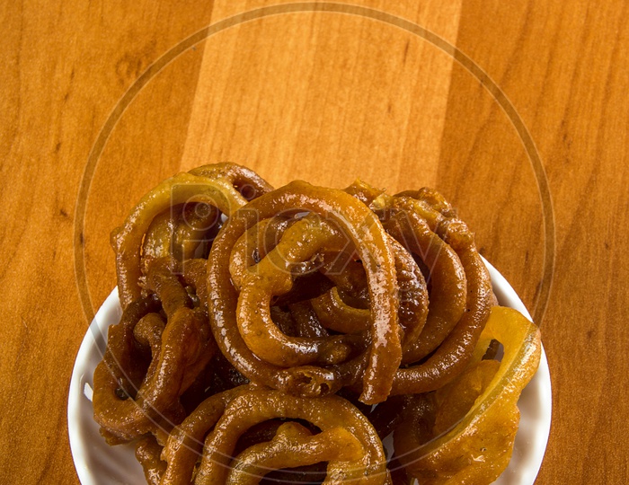 Jalebi, Indian dessert jalebi