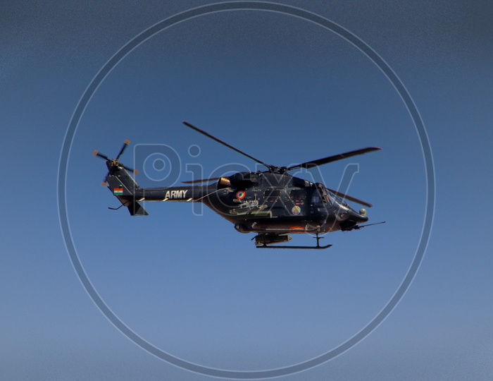 Helicopter at Aero show 2019