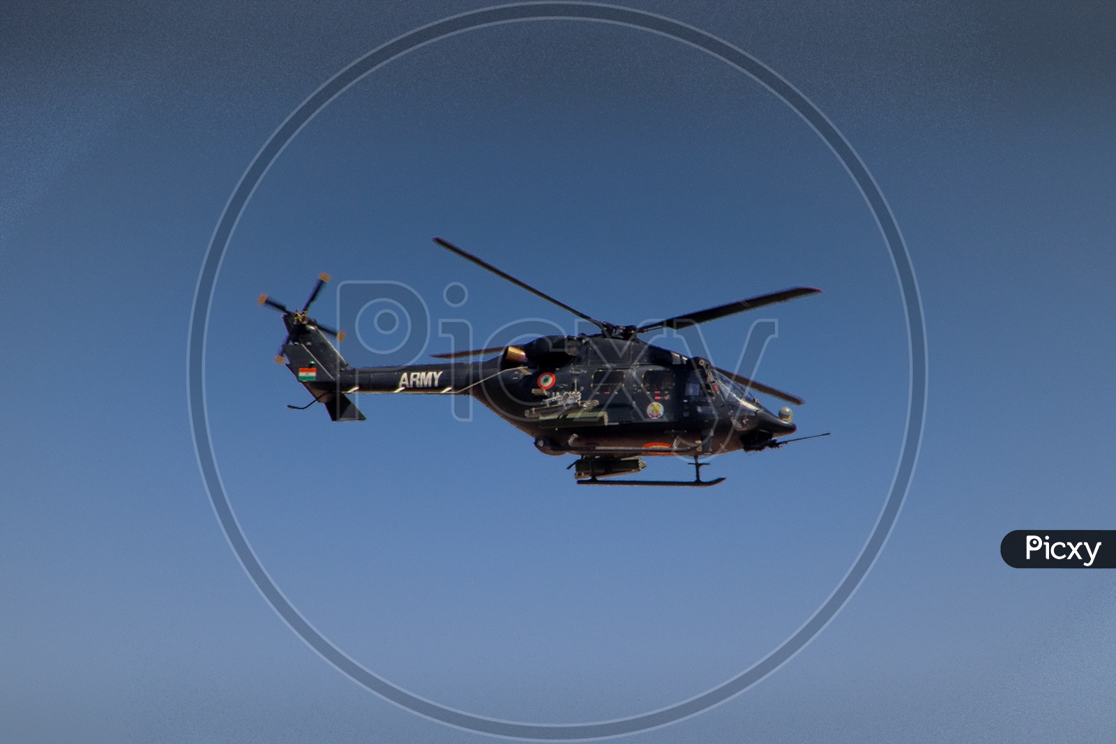 Helicopter at Aero show 2019