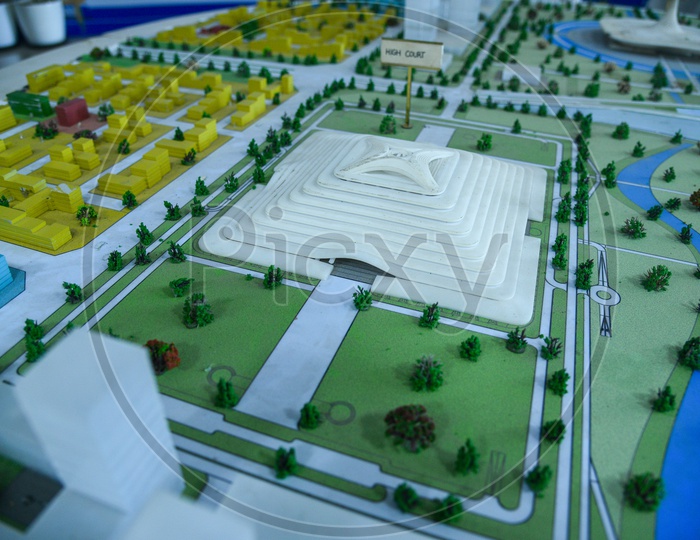 Andhra Pradesh  High Court Model  Miniature