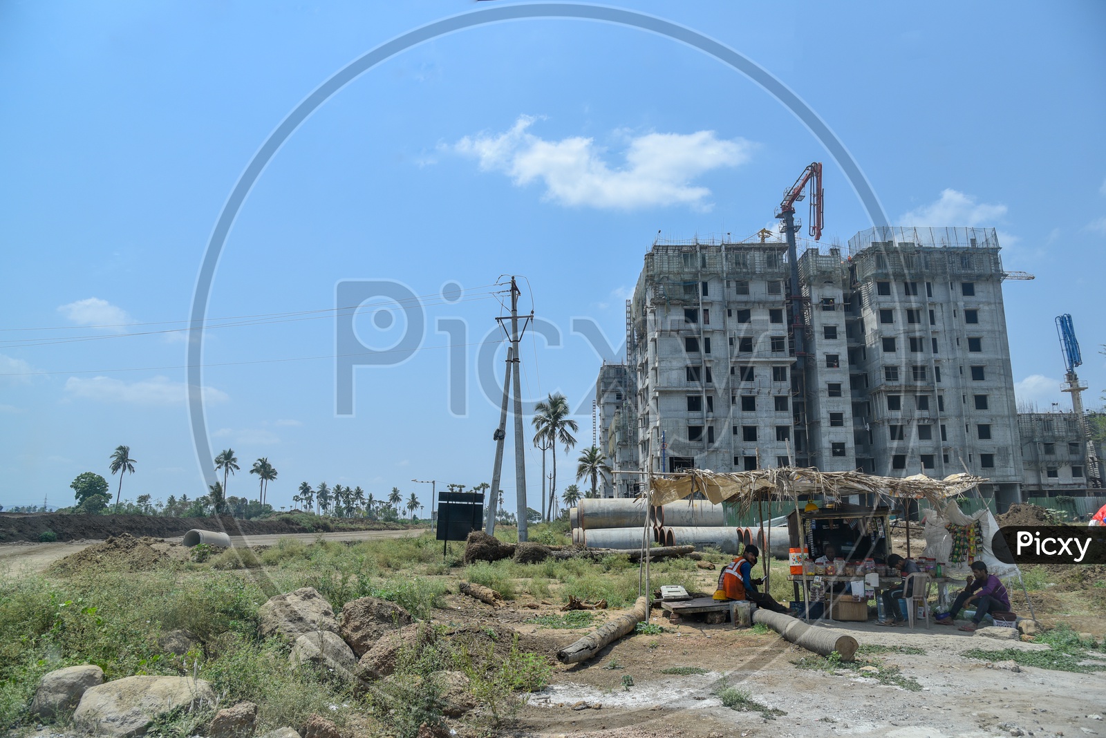 Construction Of High Rise Residential Buildings at Amaravati Capital City Region
