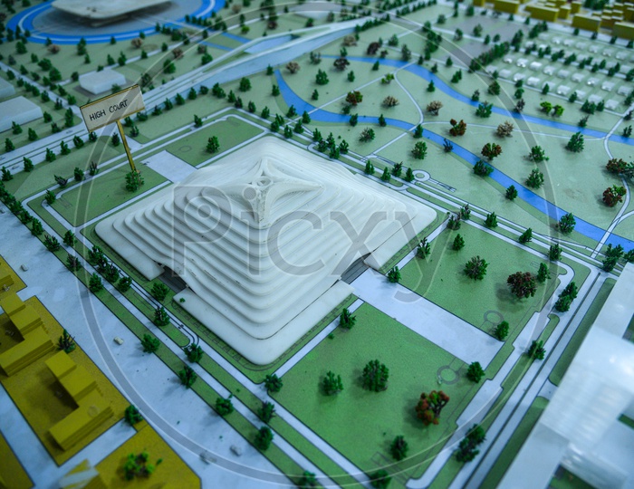 Andhra Pradesh  High Court Model  Miniature