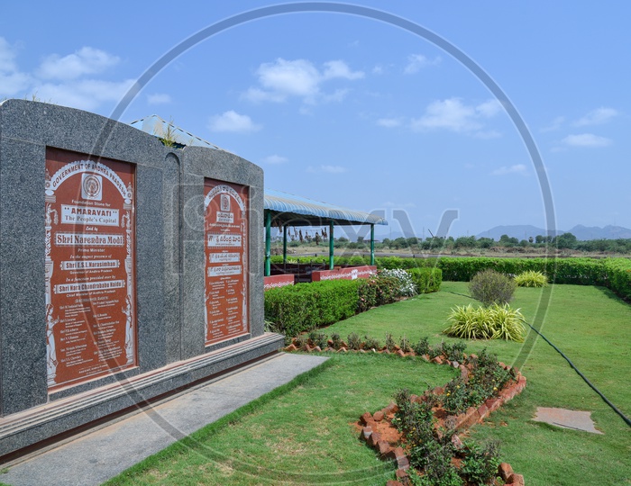 Amaravati  Capital Foundation Stone