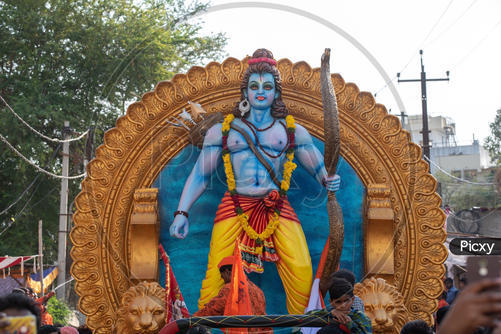Shri Rama Shobha yatra in Hyderabad