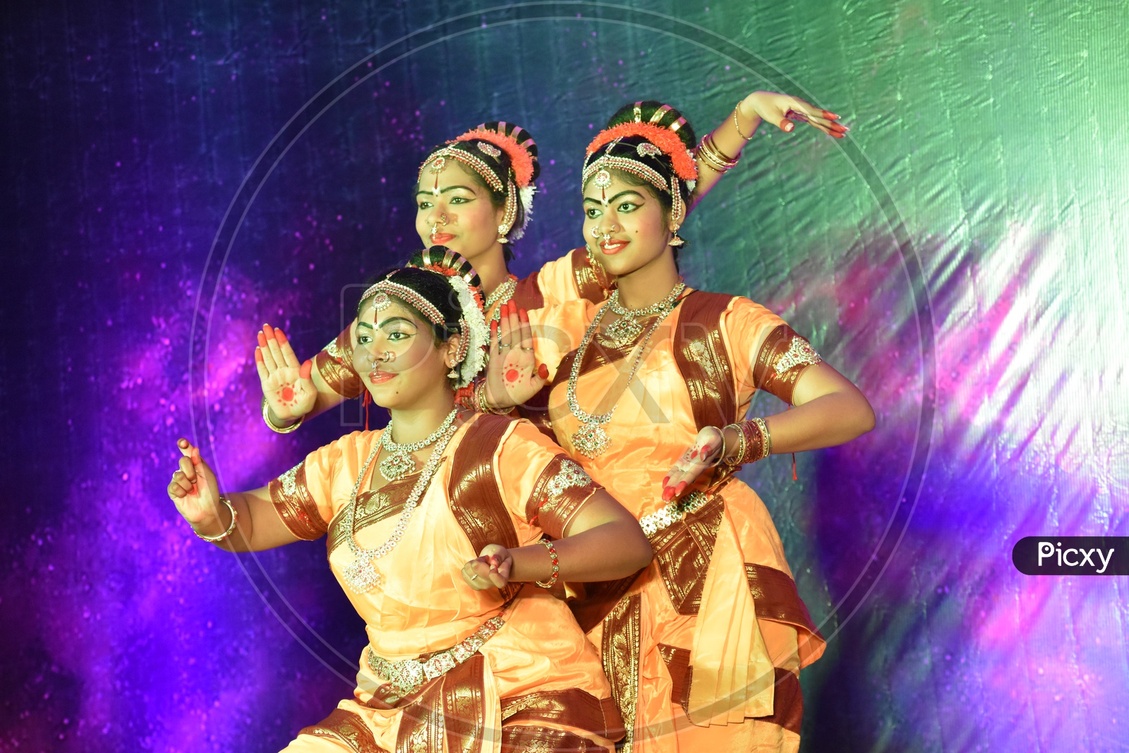 Classical Dancers (Bharatanatyam)