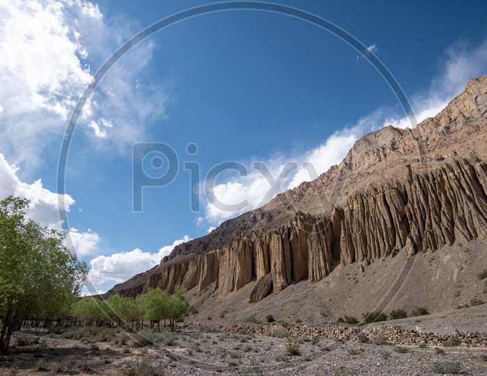 Cold desert mountains of Spiti Valley
