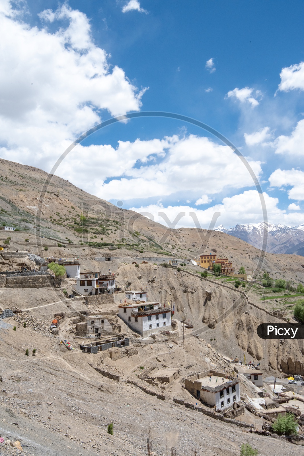 House Constructed On the Valleys of Leh