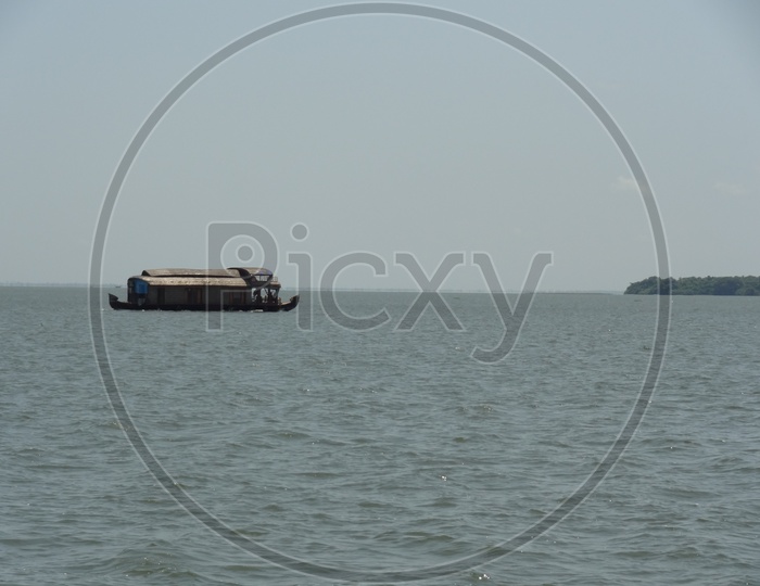 Houseboat in Kerala backwaters