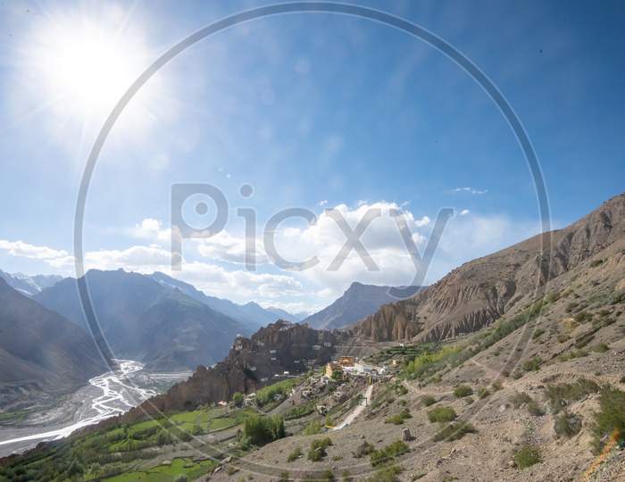 Mountains of Spiti Valley