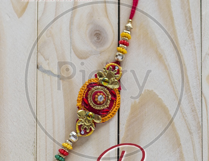 Template of   Raksha Bandhan Wishes With Space